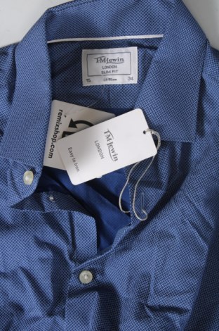 Herrenhemd T.M.Lewin, Größe M, Farbe Blau, Preis € 86,49