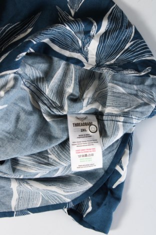 Herrenhemd Threadbare, Größe XXL, Farbe Blau, Preis € 18,99