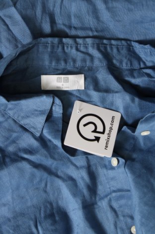 Herrenhemd Uniqlo, Größe M, Farbe Blau, Preis € 12,49