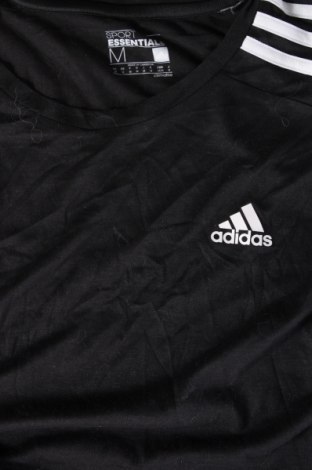 Herren T-Shirt Adidas, Größe M, Farbe Schwarz, Preis € 17,49