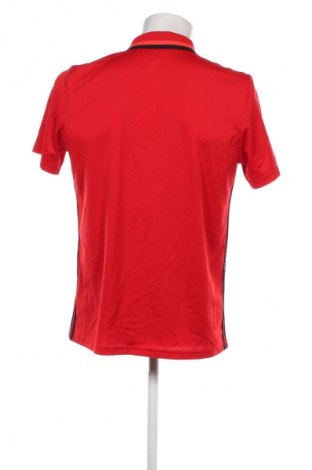 Herren T-Shirt Adidas, Größe L, Farbe Rot, Preis 18,99 €