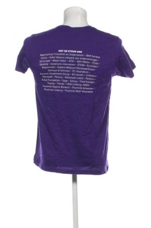 Herren T-Shirt B&C Collection, Größe M, Farbe Lila, Preis € 6,99