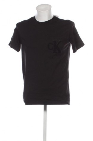 Herren T-Shirt Calvin Klein Jeans, Größe M, Farbe Schwarz, Preis 31,99 €