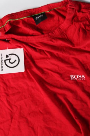 Męski T-shirt Hugo Boss, Rozmiar M, Kolor Czerwony, Cena 129,99 zł