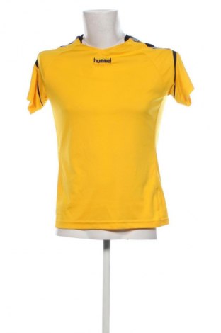 Męski T-shirt Hummel, Rozmiar L, Kolor Żółty, Cena 32,99 zł