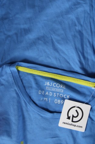 Pánské tričko  Core By Jack & Jones, Velikost L, Barva Modrá, Cena  297,00 Kč