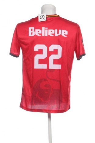 Męski T-shirt Jupiter, Rozmiar L, Kolor Czerwony, Cena 38,99 zł