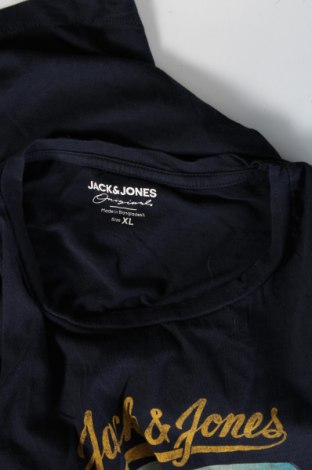 Tricou de bărbați Originals By Jack & Jones, Mărime XL, Culoare Albastru, Preț 35,71 Lei