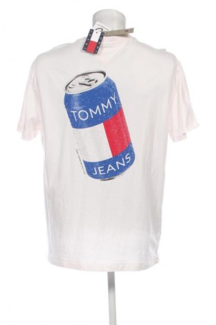 Férfi póló Tommy Jeans, Méret L, Szín Fehér, Ár 13 799 Ft