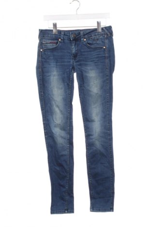 Męskie jeansy Hilfiger Denim, Rozmiar S, Kolor Niebieski, Cena 480,44 zł