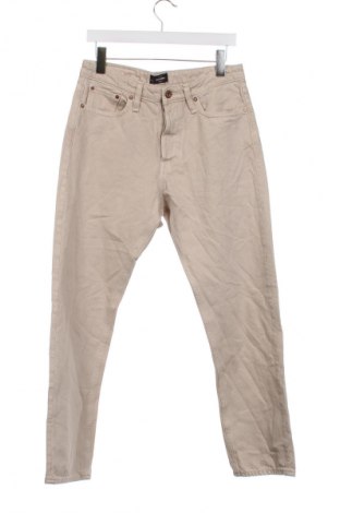 Męskie jeansy Jack & Jones, Rozmiar S, Kolor Beżowy, Cena 38,99 zł