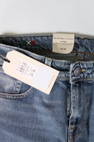 Męskie jeansy Selected Homme, Rozmiar XS, Kolor Niebieski, Cena 285,06 zł