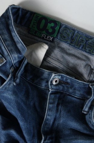 Blugi de bărbați Superdry, Mărime L, Culoare Albastru, Preț 159,99 Lei