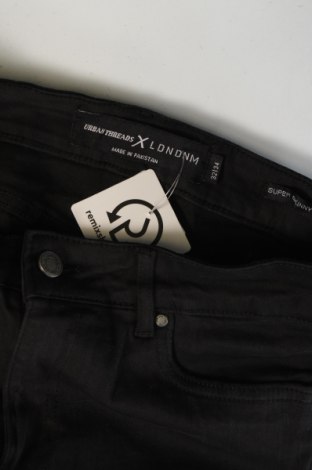 Herren Jeans Urban Threads, Größe M, Farbe Schwarz, Preis € 12,99