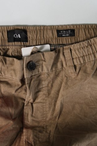 Herren Cordhose C&A, Größe L, Farbe Beige, Preis € 15,49