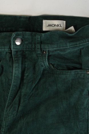 Pantaloni raiați de bărbați Monki, Mărime S, Culoare Verde, Preț 54,99 Lei