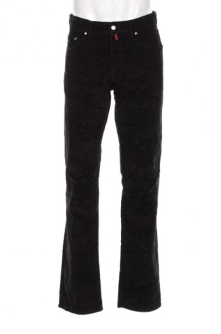 Pantaloni raiați de bărbați Pierre Cardin, Mărime M, Culoare Negru, Preț 67,99 Lei