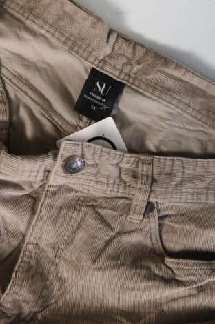 Herren Cordhose Su, Größe XL, Farbe Beige, Preis 11,49 €