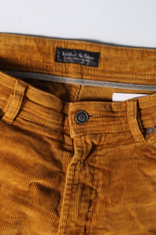 Herren Cordhose Tailor & Son, Größe L, Farbe Gelb, Preis € 11,49