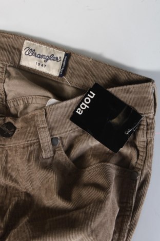 Pantaloni raiați de bărbați Wrangler, Mărime M, Culoare Bej, Preț 257,99 Lei