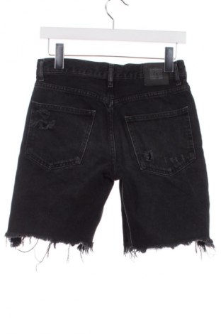 Pantaloni scurți de bărbați Bershka, Mărime S, Culoare Negru, Preț 74,35 Lei