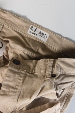 Herren Shorts Denim Co., Größe L, Farbe Beige, Preis 13,99 €