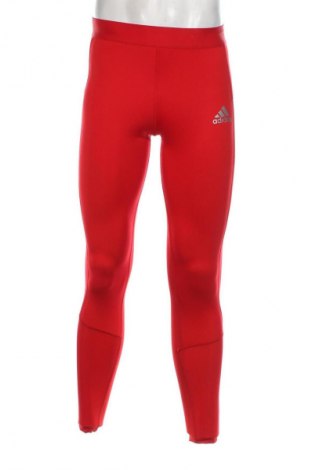 Herren Leggings Adidas, Größe L, Farbe Rot, Preis 51,99 €