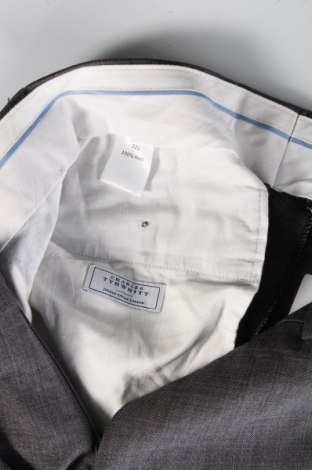 Pantaloni de bărbați Charles Tyrwhitt, Mărime M, Culoare Gri, Preț 130,99 Lei