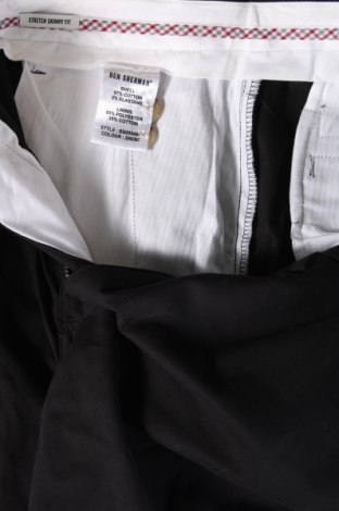 Pantaloni de bărbați Ben Sherman, Mărime M, Culoare Negru, Preț 205,99 Lei