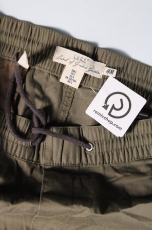 Pantaloni de bărbați H&M L.O.G.G., Mărime L, Culoare Verde, Preț 58,99 Lei