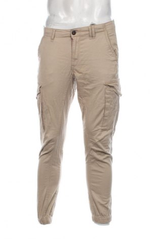 Pantaloni de bărbați Jack & Jones, Mărime M, Culoare Bej, Preț 44,99 Lei