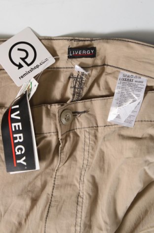 Herrenhose Livergy, Größe 3XL, Farbe Beige, Preis 26,49 €