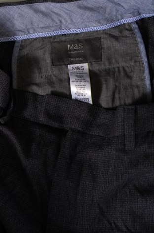 Pantaloni de bărbați Marks & Spencer, Mărime XXL, Culoare Albastru, Preț 40,99 Lei