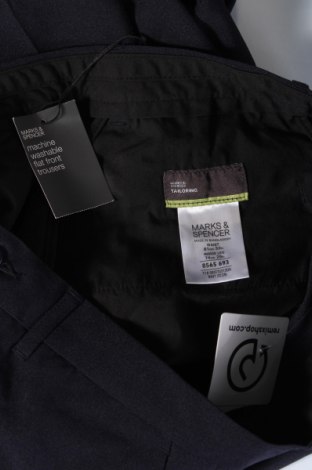 Pantaloni de bărbați Marks & Spencer, Mărime S, Culoare Albastru, Preț 71,99 Lei