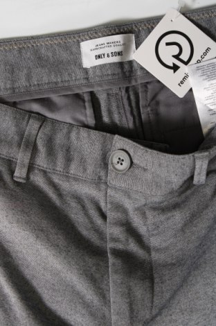 Herrenhose Only & Sons, Größe M, Farbe Grau, Preis € 12,99