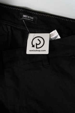 Pantaloni de bărbați Only & Sons, Mărime L, Culoare Negru, Preț 33,99 Lei