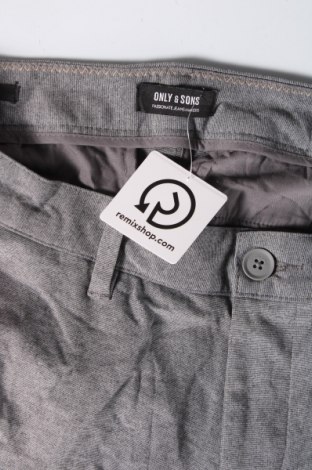 Herrenhose Only & Sons, Größe M, Farbe Grau, Preis € 8,99