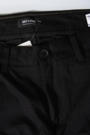 Pantaloni de bărbați Only & Sons, Mărime S, Culoare Negru, Preț 32,99 Lei