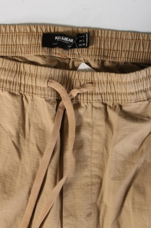 Pantaloni de bărbați Pull&Bear, Mărime L, Culoare Maro, Preț 64,99 Lei