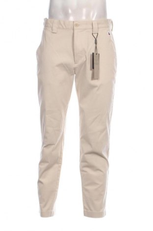 Herrenhose Tommy Jeans, Größe L, Farbe Ecru, Preis 152,99 €