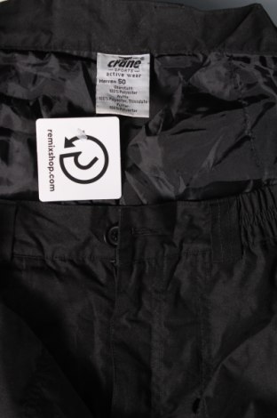 Herrenhose für Wintersport Crane, Größe L, Farbe Schwarz, Preis 35,99 €