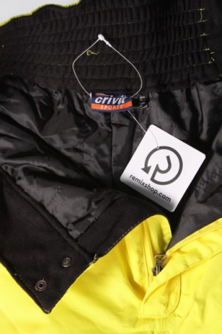 Herrenhose für Wintersport Crivit, Größe M, Farbe Gelb, Preis € 31,49