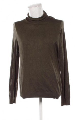 Herrenpullover Bershka, Größe L, Farbe Grün, Preis 9,52 €