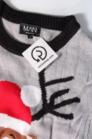 Męski sweter Boohoo, Rozmiar L, Kolor Szary, Cena 33,99 zł