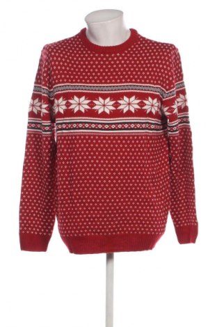 Męski sweter Bpc Bonprix Collection, Rozmiar L, Kolor Czerwony, Cena 33,99 zł