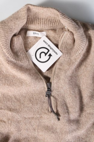 Herrenpullover Brax, Größe M, Farbe Beige, Preis 19,99 €