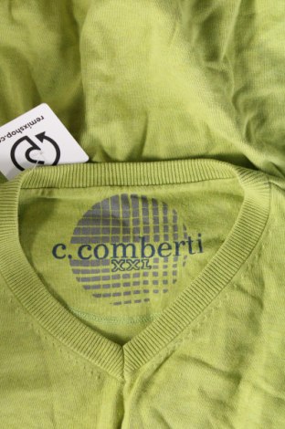 Herrenpullover C.Comberti, Größe XXL, Farbe Grün, Preis 8,99 €