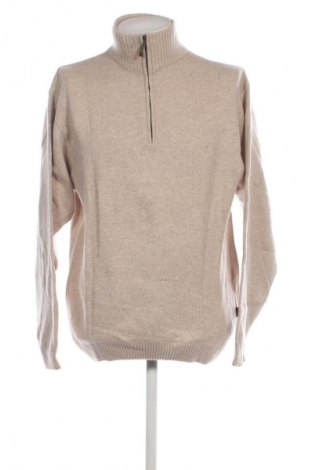 Herrenpullover Camel Active, Größe L, Farbe Beige, Preis 17,99 €