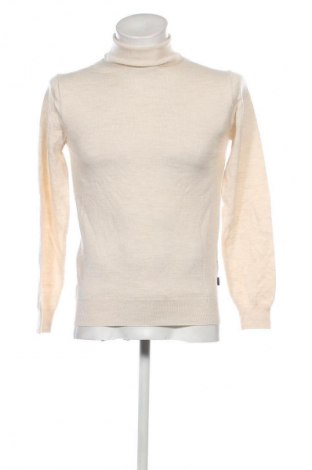 Herrenpullover Casual Friday, Größe S, Farbe Ecru, Preis 10,49 €