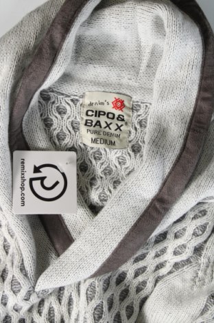 Herrenpullover Cipo & Baxx, Größe M, Farbe Grau, Preis € 10,49